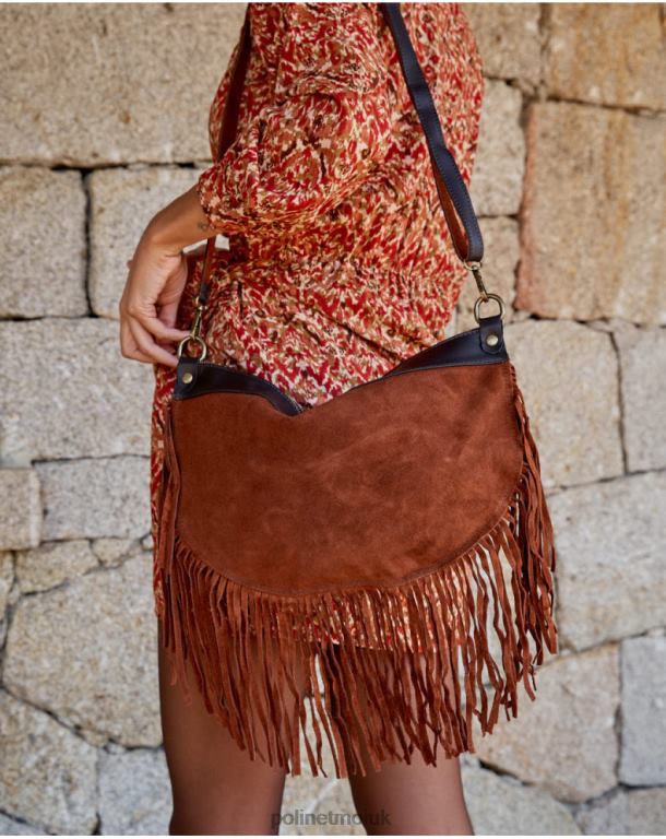 Accessories Polin et moi Baguette Ana Bag Brown J4DB6399