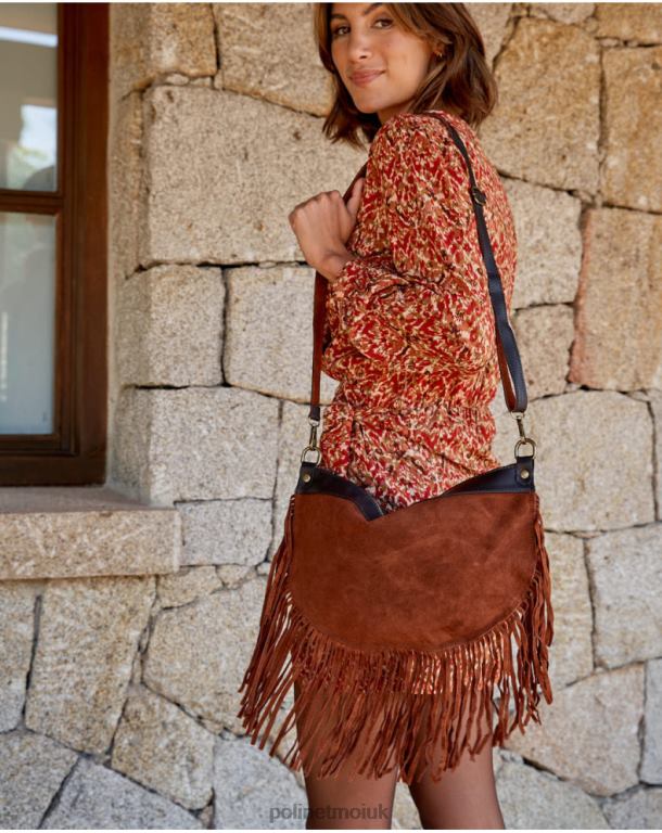 Accessories Polin et moi Baguette Ana Bag Brown J4DB6399