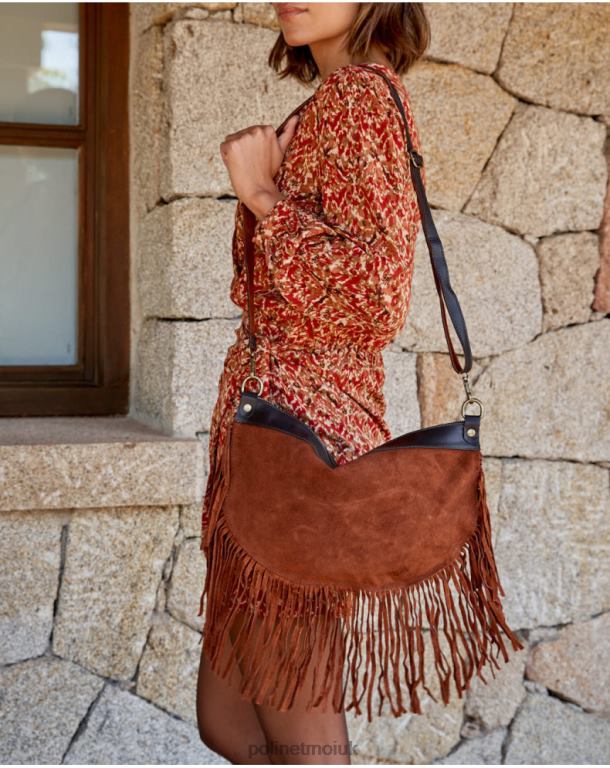 Accessories Polin et moi Baguette Ana Bag Brown J4DB6399