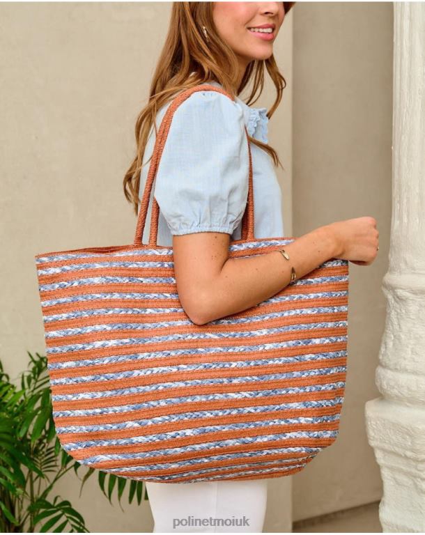 Accessories Polin et moi Jera Striped Bag DENIM J4DB6397