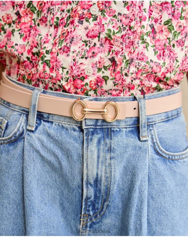 Accessories Polin et moi Aliza Buckle Belt Raw J4DB6402