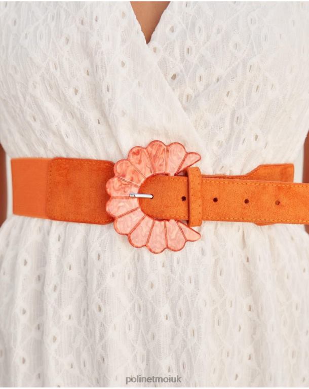 Accessories Polin et moi Elastic Belt Fior ORANGE J4DB6383
