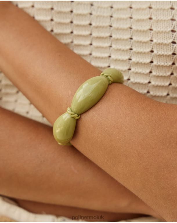 Accessories Polin et moi Rigid Bracelet Zalen Cream J4DB6374