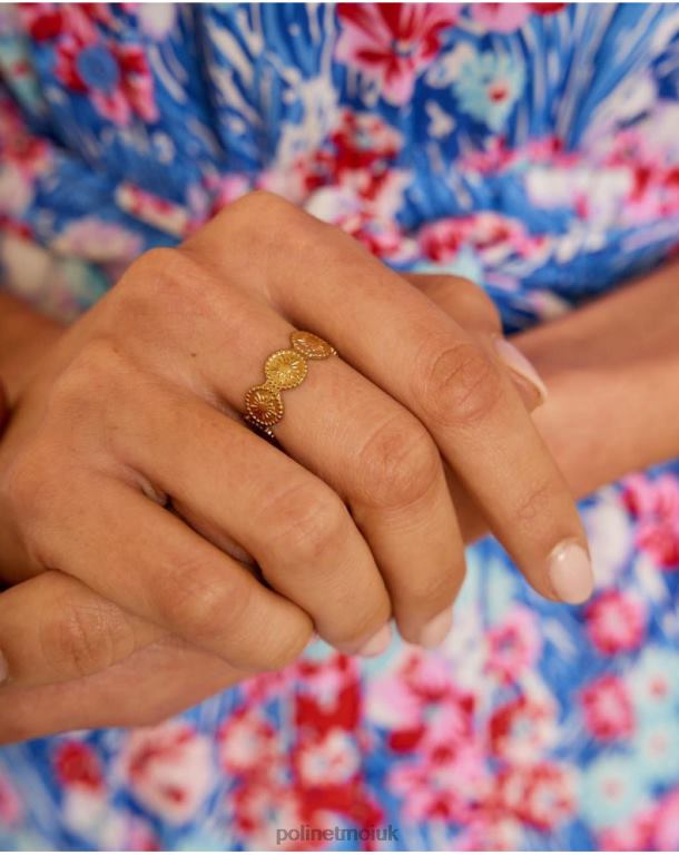 Accessories Polin et moi Samantha Coin Ring GOLD/PLATINUM J4DB6393