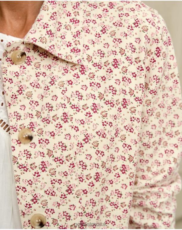 Clothing Polin et moi Hunter Flowers Verita Raw J4DB6363