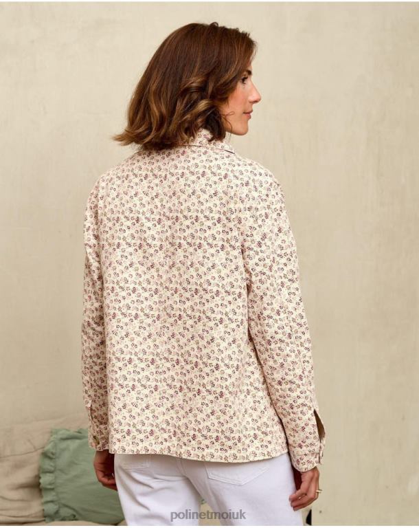 Clothing Polin et moi Hunter Flowers Verita Raw J4DB6363