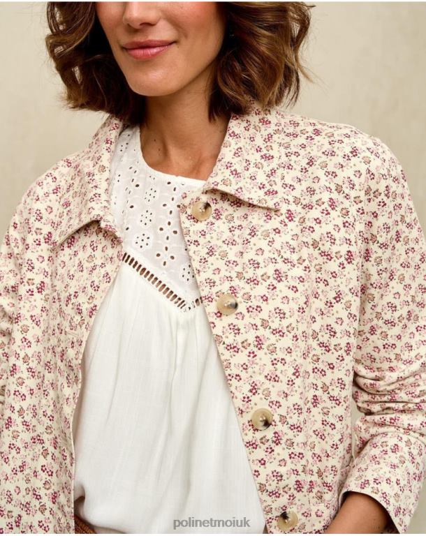 Clothing Polin et moi Hunter Flowers Verita Raw J4DB6363