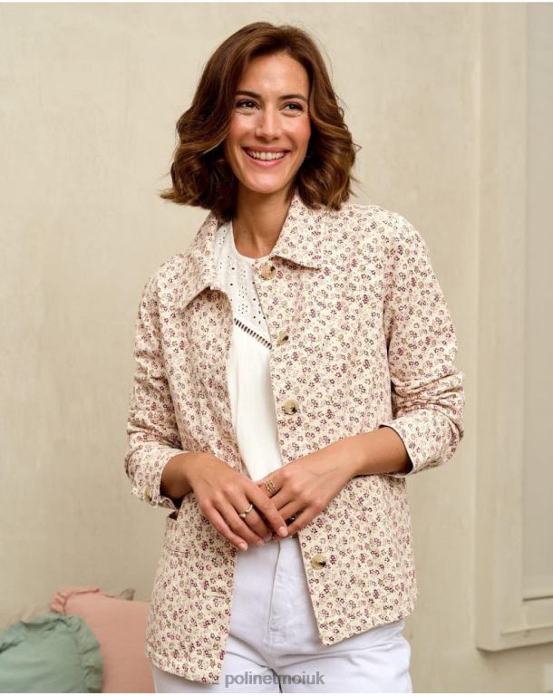 Clothing Polin et moi Hunter Flowers Verita Raw J4DB6363