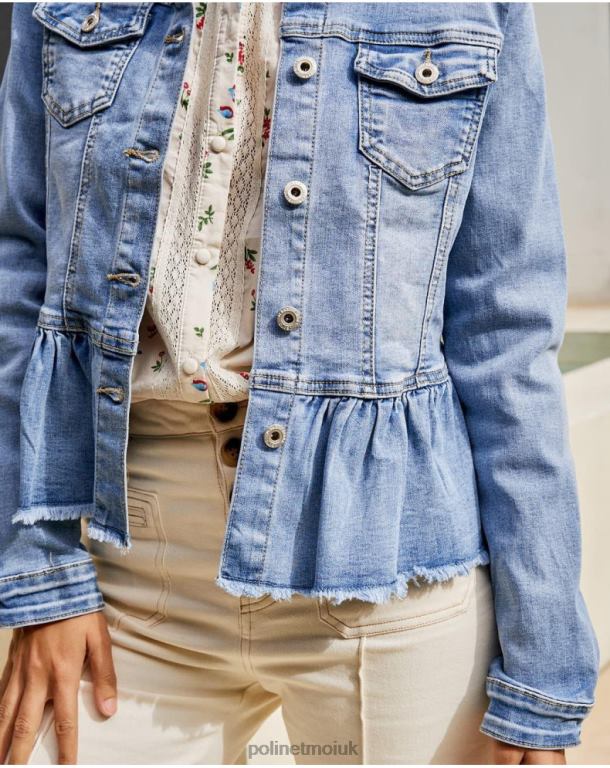 Clothing Polin et moi Hunter ruffle Fabrizzia denim J4DB6362