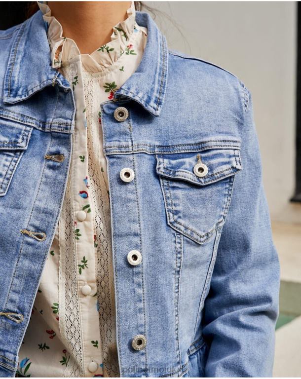 Clothing Polin et moi Hunter ruffle Fabrizzia denim J4DB6362