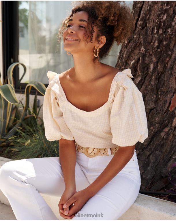 Clothing Polin et moi Abullonada Salvia Blouse PISTACHIO/LIME J4DB6168