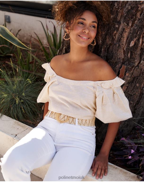 Clothing Polin et moi Abullonada Salvia Blouse PISTACHIO/LIME J4DB6168