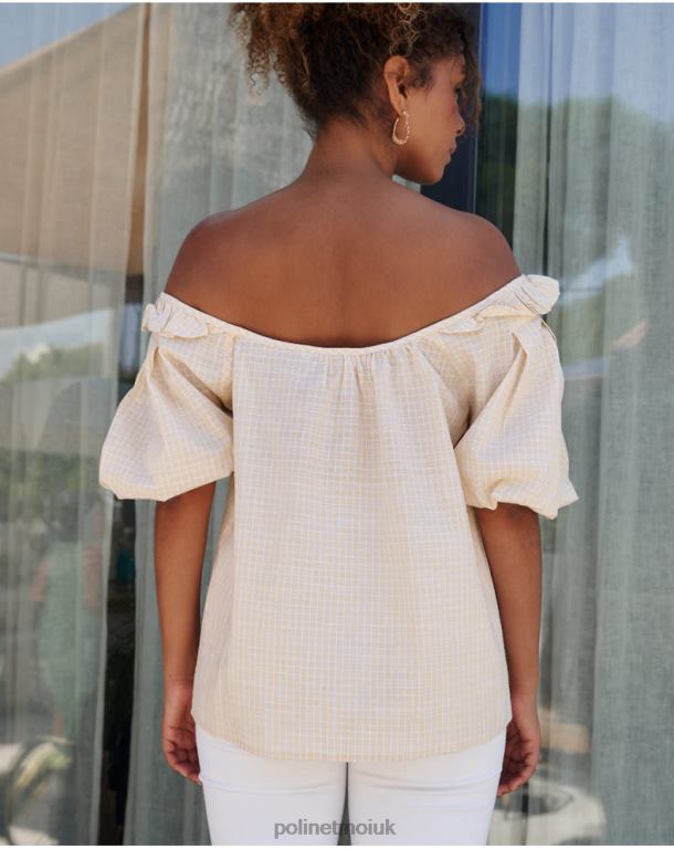 Clothing Polin et moi Abullonada Salvia Blouse PISTACHIO/LIME J4DB6168