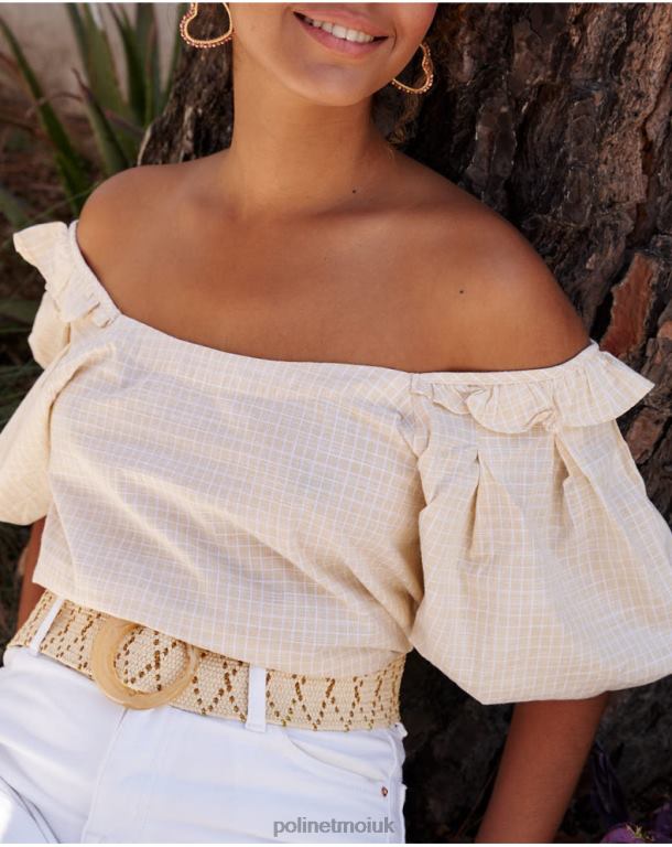 Clothing Polin et moi Abullonada Salvia Blouse PISTACHIO/LIME J4DB6168