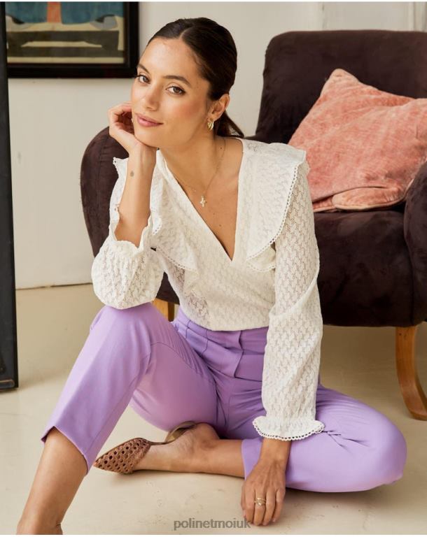 Clothing Polin et moi Batista Cora blouse Raw J4DB6205