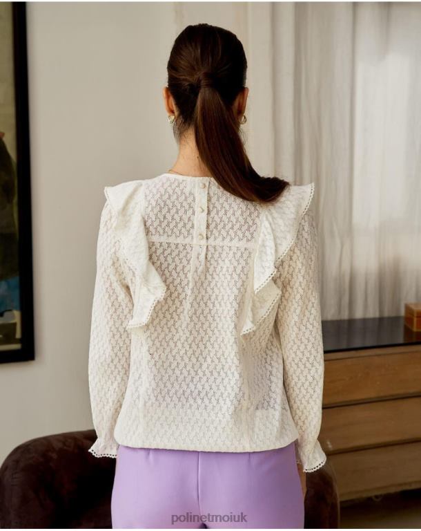 Clothing Polin et moi Batista Cora blouse Raw J4DB6205