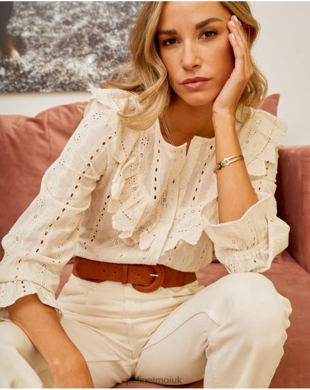 Clothing Polin et moi Embroidered shirt Lia Raw J4DB6208