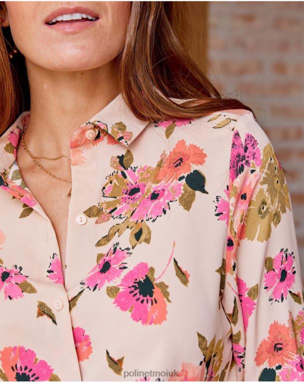 Clothing Polin et moi Floral Simba Shirt Raw J4DB6197