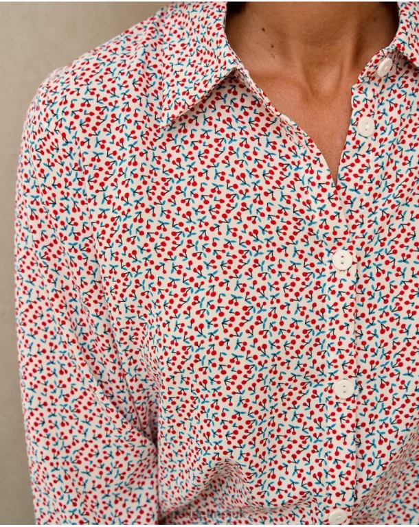 Clothing Polin et moi Libyan Cherry Shirt Raw J4DB6189
