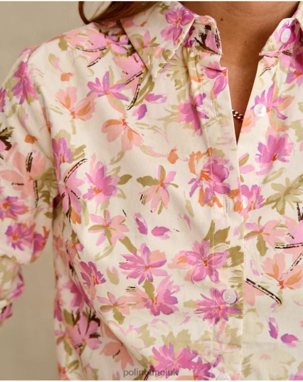 Clothing Polin et moi Marilina Flowers Shirt Mallow J4DB6201