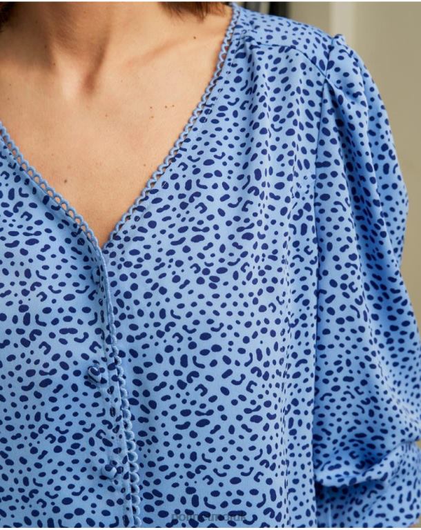 Clothing Polin et moi Motas Meli Shirt klein blue J4DB6219