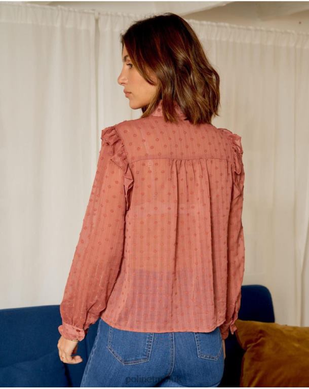 Clothing Polin et moi Plumeti Mona blouse MAKEUP J4DB6228