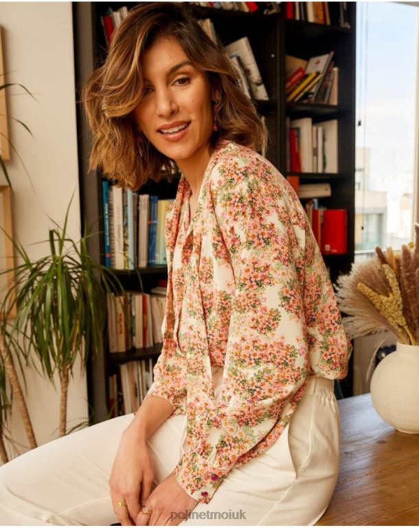 Clothing Polin et moi Shirt Bow Edit Rose J4DB6221