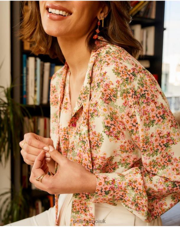 Clothing Polin et moi Shirt Bow Edit Rose J4DB6221