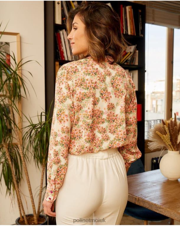 Clothing Polin et moi Shirt Bow Edit Rose J4DB6221