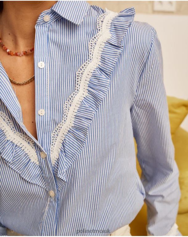 Clothing Polin et moi Striped Shirt Nusa Celestial J4DB6214
