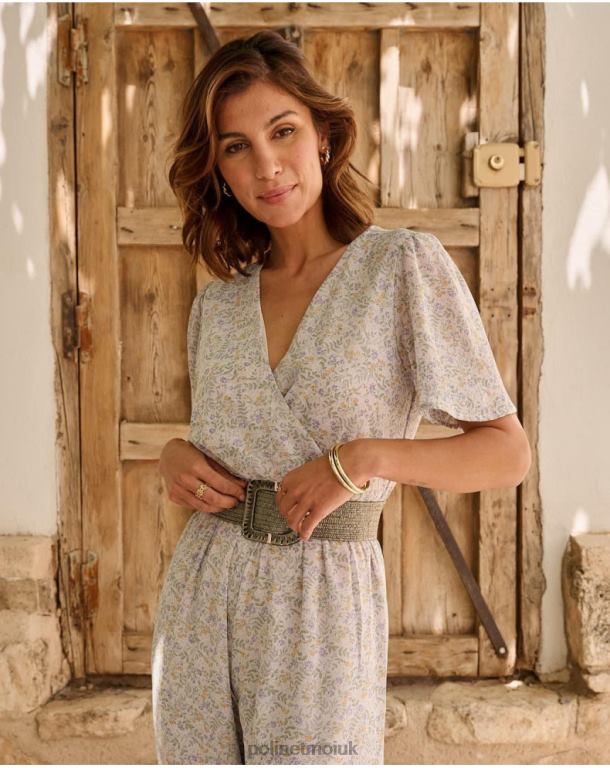 Clothing Polin et moi Andrey Floral Monkey Lilac J4DB646