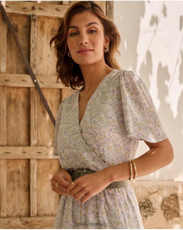 Clothing Polin et moi Andrey Floral Monkey Lilac J4DB646