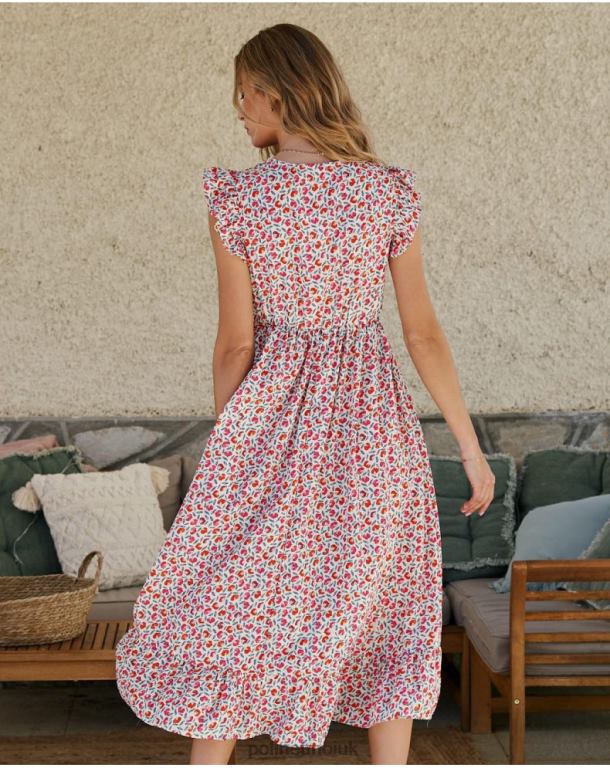 Clothing Polin et moi Asymmetrical dress Bessie Raw J4DB6117