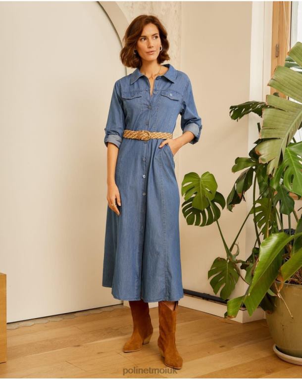 Clothing Polin et moi Aveta Denim Dress denim J4DB670