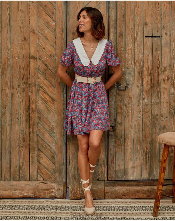 Clothing Polin et moi Baby Neck Dress Ania Red J4DB6123