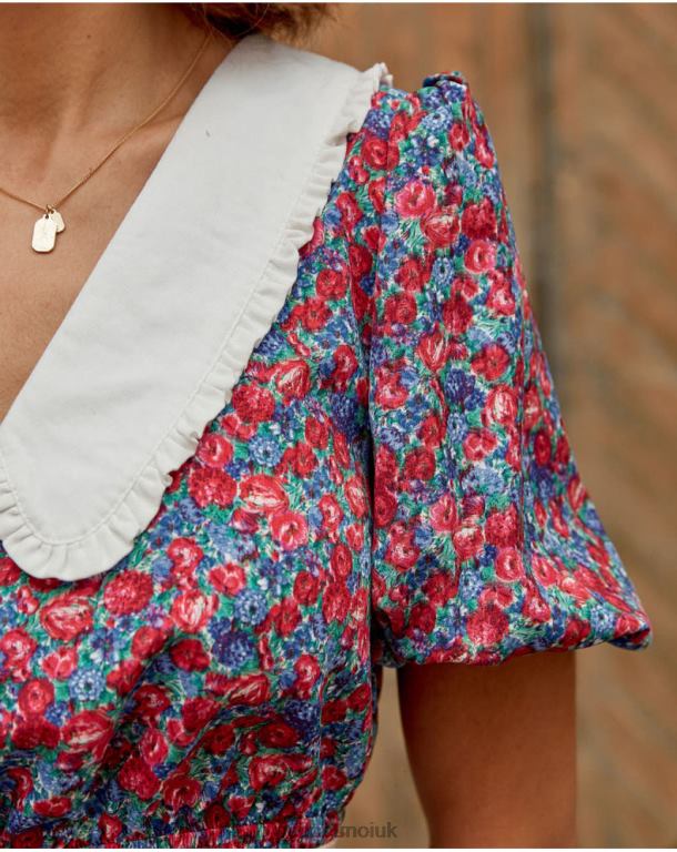 Clothing Polin et moi Baby Neck Dress Ania Red J4DB6123