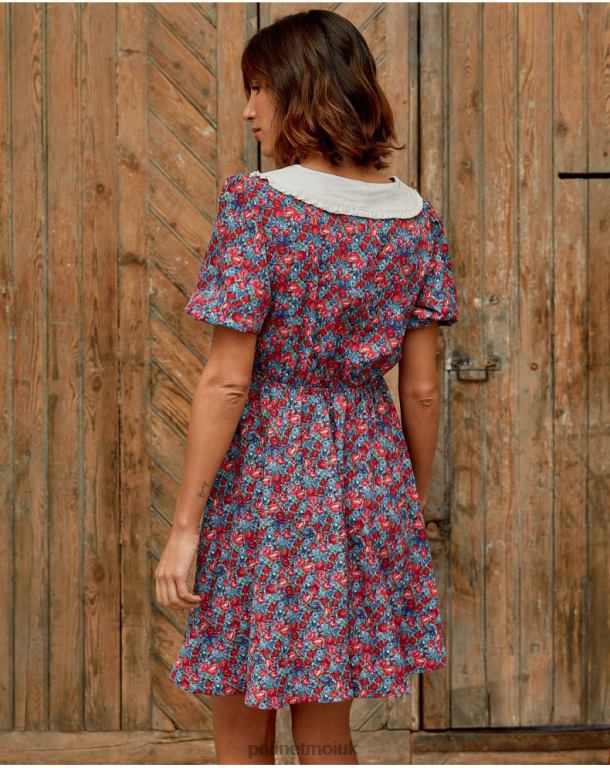 Clothing Polin et moi Baby Neck Dress Ania Red J4DB6123