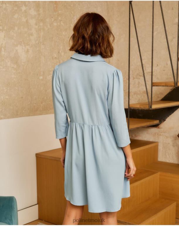 Clothing Polin et moi Babydoll Lara Dress denim J4DB6132