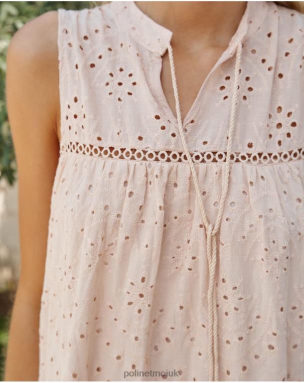 Clothing Polin et moi Babydoll Malak Dress Beige J4DB611