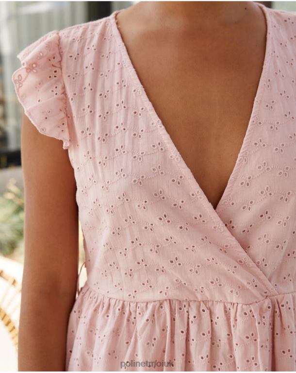 Clothing Polin et moi Batista Carmina dress Rose J4DB622