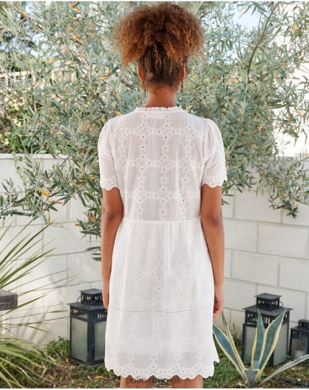 Clothing Polin et moi Batista dress Dani WHITE J4DB629