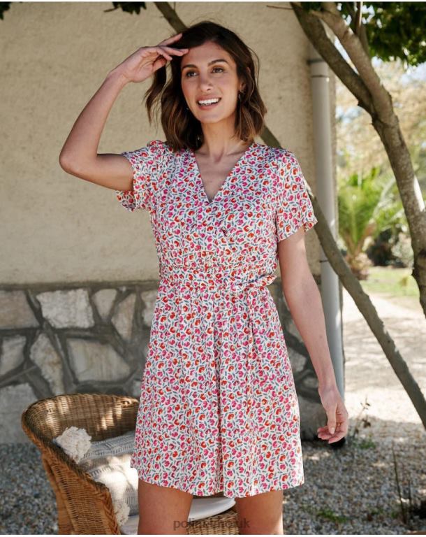 Clothing Polin et moi Bessie Short Dress Raw J4DB6114