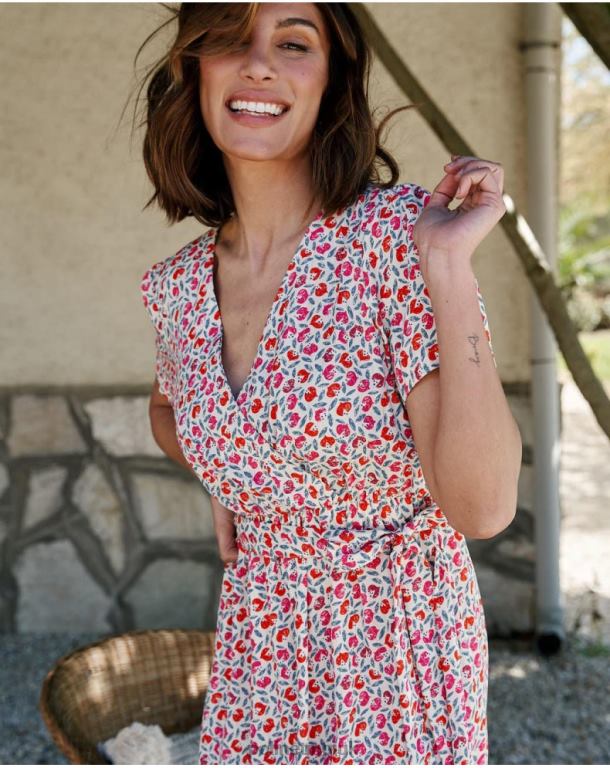 Clothing Polin et moi Bessie Short Dress Raw J4DB6114