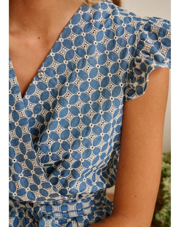 Clothing Polin et moi Bianca Short Monkey denim J4DB647