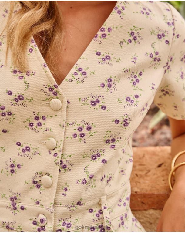 Clothing Polin et moi Blair Short Monkey Lilac J4DB642