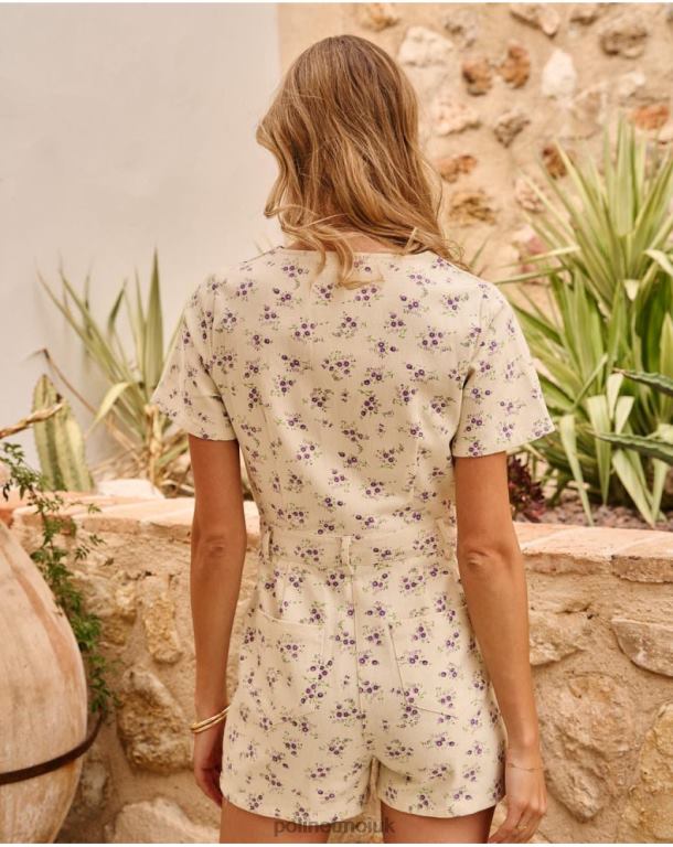 Clothing Polin et moi Blair Short Monkey Lilac J4DB642