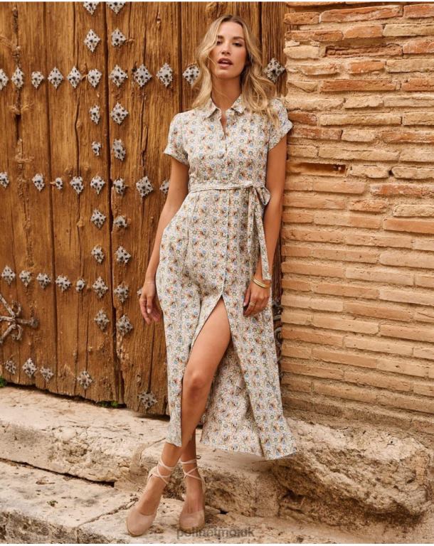 Clothing Polin et moi Camisero dress Ilsa Celestial J4DB631