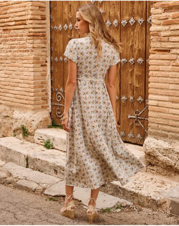 Clothing Polin et moi Camisero dress Ilsa Celestial J4DB631