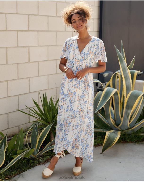 Clothing Polin et moi Claud Long Dress denim J4DB618