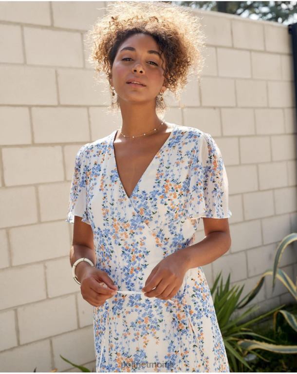 Clothing Polin et moi Claud Long Dress denim J4DB618